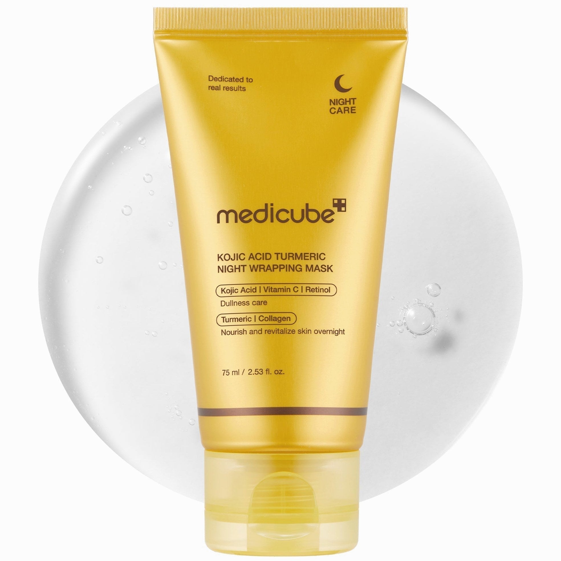 Kojic Acid Turmeric Overnight Wrapping Mask - Medicube
