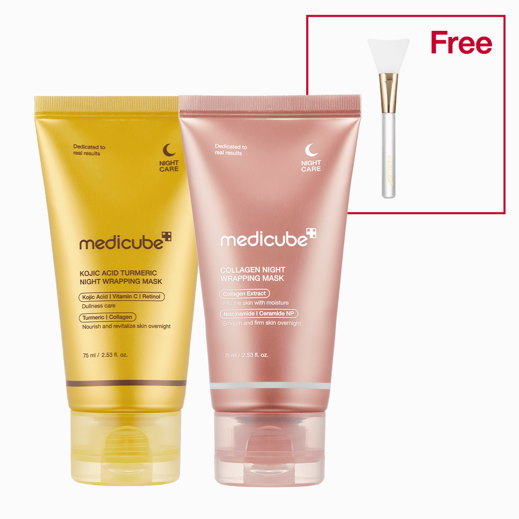 Kojic Acid Turmeric Overnight Wrapping Mask - Medicube