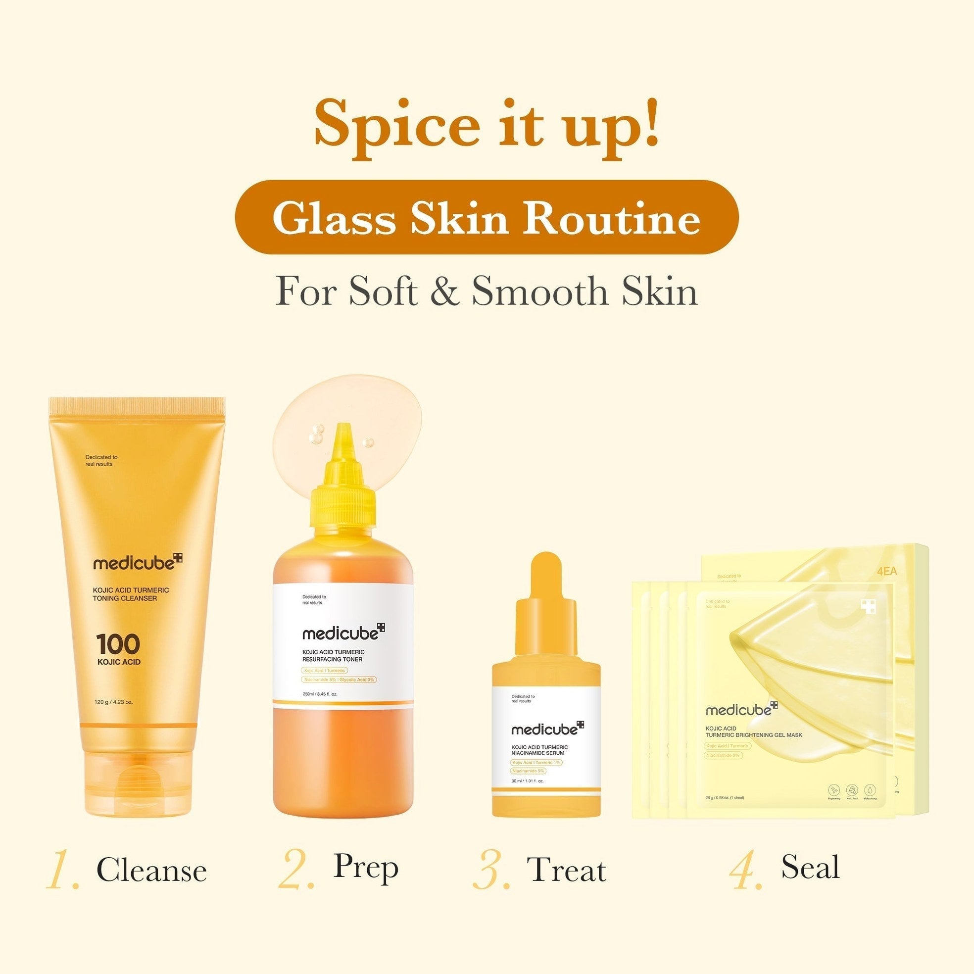 Kojic Acid Turmeric Toner - Medicube