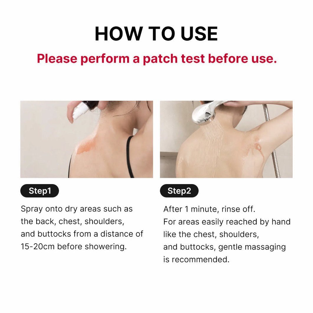 Red Body Peeling Shot Cleanser - Medicube