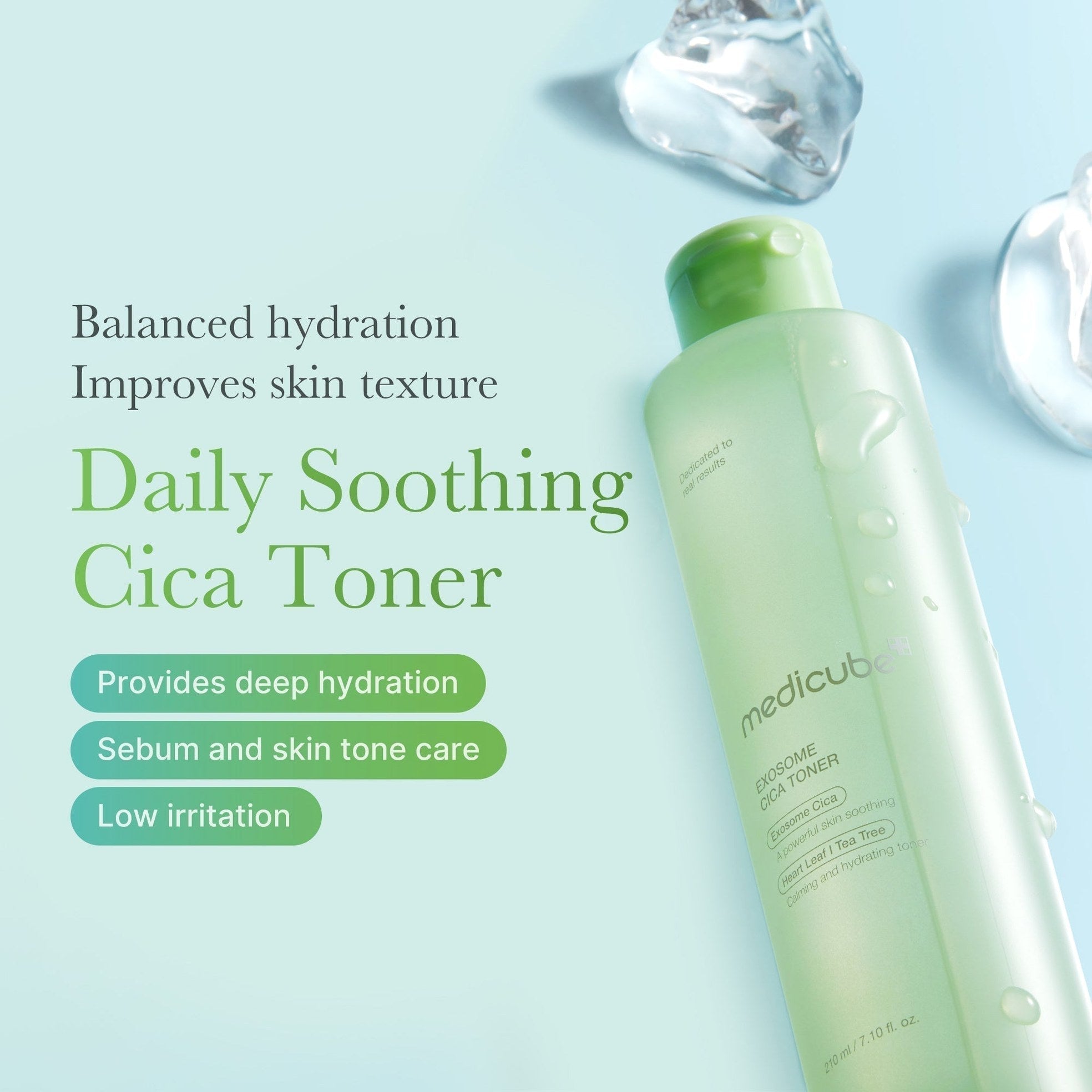 Exosome Cica Calming Toner - Medicube