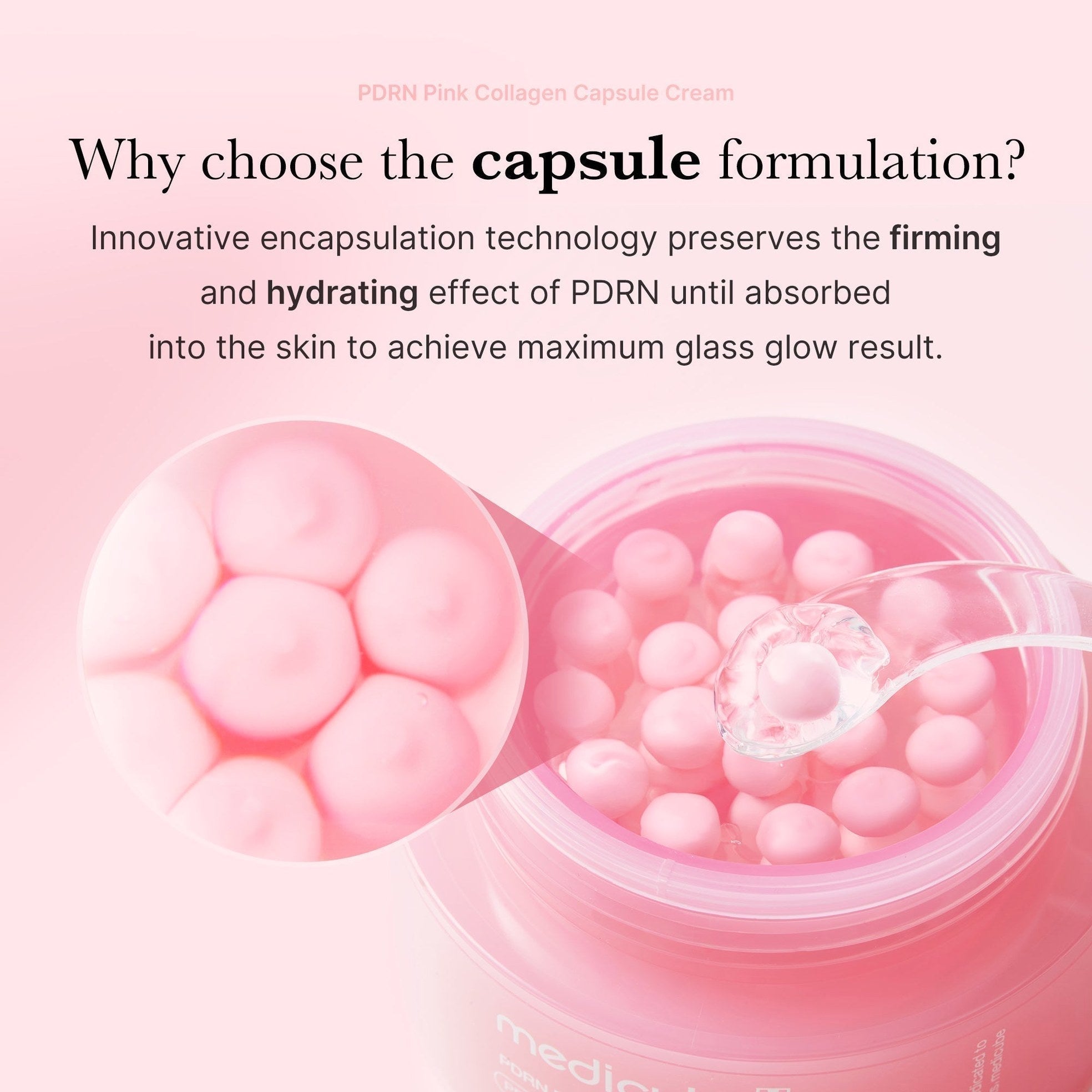 PDRN Pink Collagen Capsule Cream - Medicube