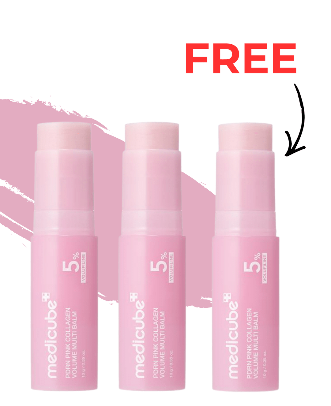 PDRN Pink Collagen Volume Multi Balm (10g) - Medicube