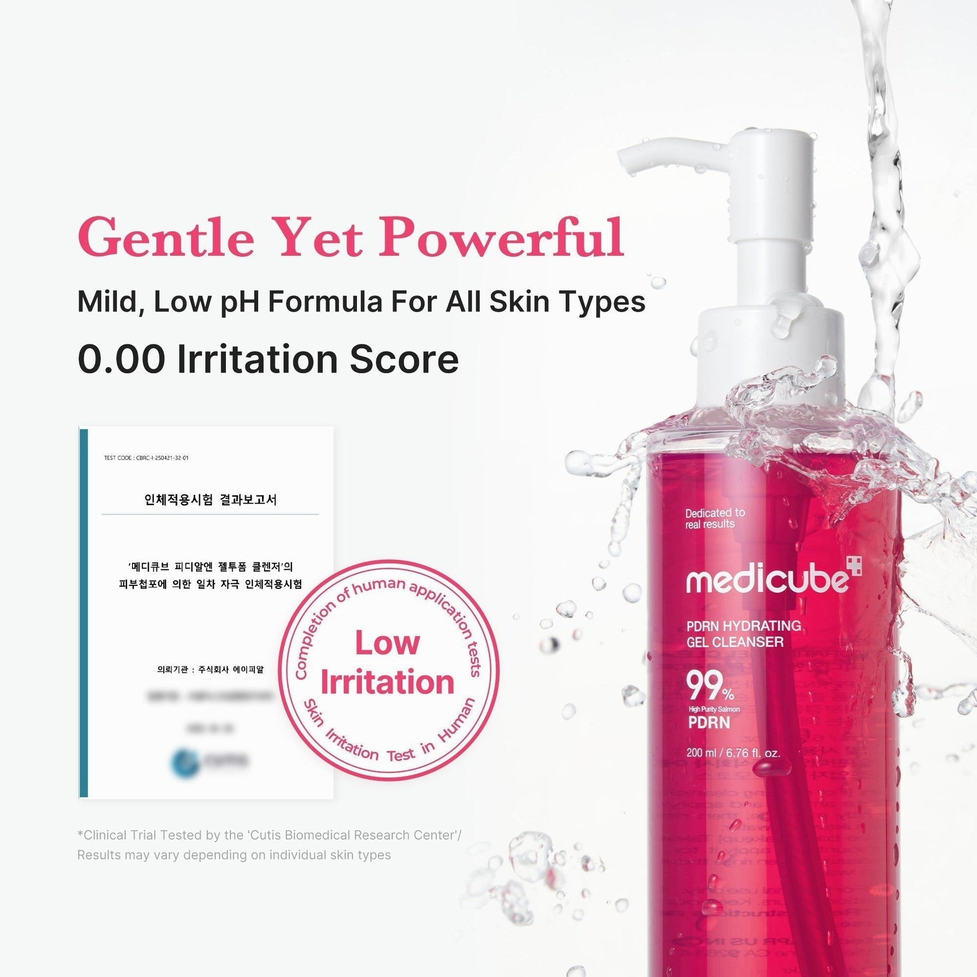 PDRN Pink Gel Cleanser - Medicube