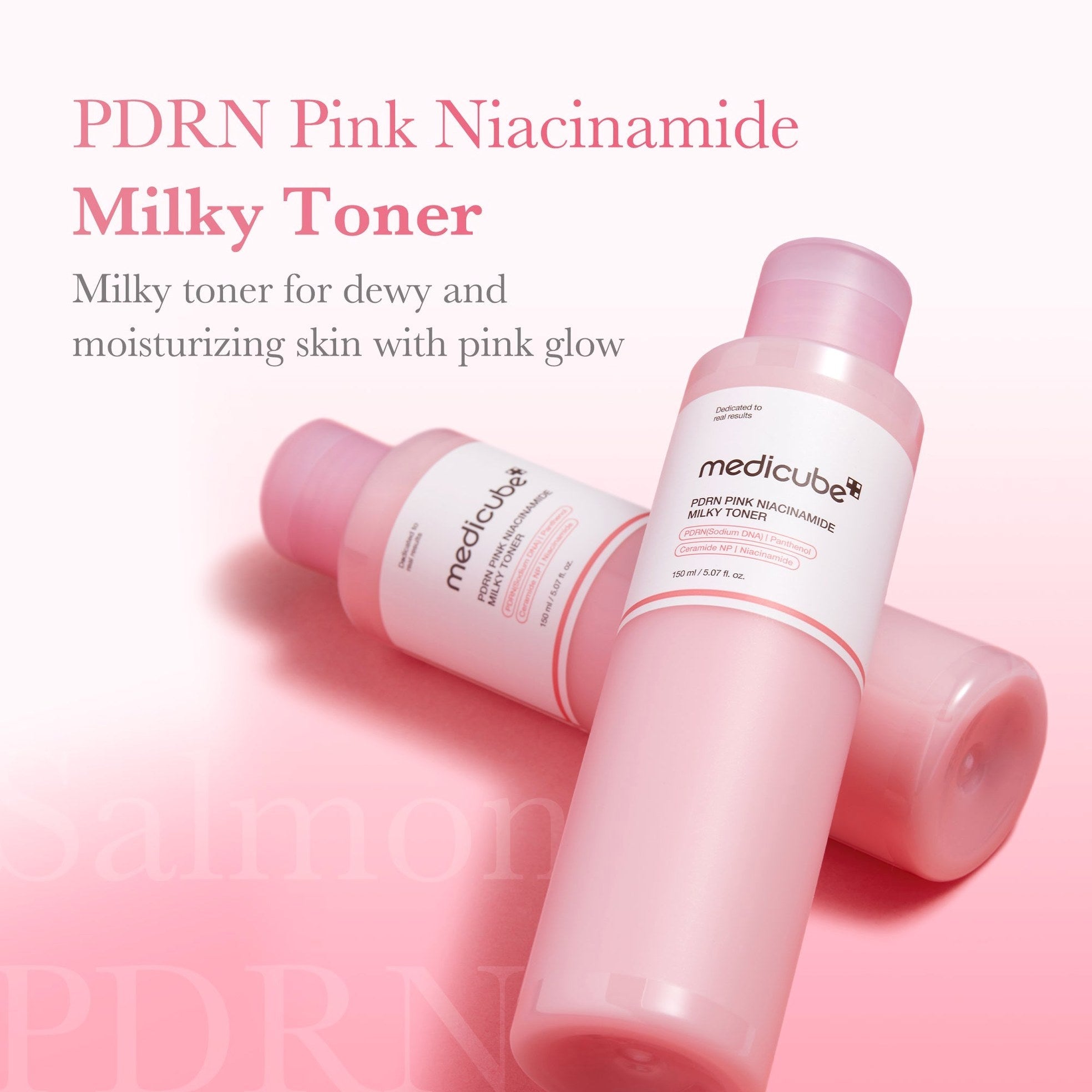 PDRN Pink Niacinamide Milky Toner - Medicube